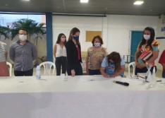 Faculdade R.Sá firma convênio com a escola Professora Ricardina de Castro Neiva