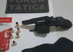 Polícia Militar prende homem com arma de fogo em Valença do Piauí
