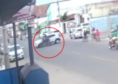 Vídeo mostra acidente que matou jovem de 19 anos no litoral do Piauí
