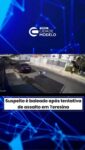 Um suspeito foi baleado durante uma tentativa de assalto, na manhã desta terça-feira (7), no bairro Vermelha, na Zona Sul de Teresina. Segundo a Polícia Militar, um agente de segurança reagiu a abordagem e trocou tiros com o criminoso.
O comparsa do suspeito conseguiu fugir.

A camera de segurança de um estabelecimento registrou o crime. Nas imagens, é possível ver o momento em que os dois criminosos se aproximam em uma motocicleta. O garupa desce e aborda o agente de segurança, que saca uma arma e atira. O suspeito então é baleado e cai no chão. O piloto foge.

O suspeito baleado foi levado ao Hospital de Urgência de Teresina pelo Serviço de Atendimento Móvel de Urgência (Samu). Com ele, foi apreendida uma arma calibre .30 com quatro munições. Não há informações sobre o estado de saúde do homem. Fonte g1/PI