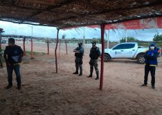 PM e Vigilâncias Sanitárias reforçam fiscalização no litoral; praias fechadas até 04 de abril