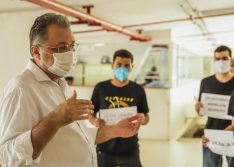 Estudantes da área de saúde são vacinados contra Covid no Piauí
