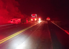 Inhuma: motorista morre após colisão entre carreta e veículo na BR-316