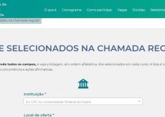 Sisu divulga resultado para vagas em universidades públicas e abre lista de espera