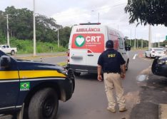 PI: homem é preso na BR-343 após furtar ambulância de UPA