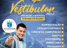 Abertas as inscrições para o Vestibular 2021.2 da Faculdade R.Sá