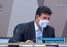 CPI da Covid: Mandetta diz que Bolsonaro queria que Anvisa alterasse bula da cloroquina