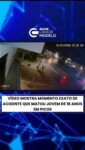 Um vídeo de câmera de segurança registrou o momento exato do acidente que resultou na morte do jovem
Emanuel, de 18 anos, na madrugada desta sexta-feira, 31de julho, em Picos. As imagens mostram a dinâmica da colisão entre a motocicleta conduzida pela vítima e um carro. As circunstâncias do acidente seguem sendo investigadas pelas autoridades. Fonte: Folha Atual