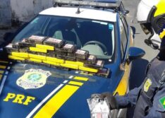 Casal é preso com 35 kg de cocaína avaliada em R$ 6 milhões na BR-316