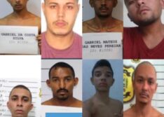 Polícia divulga fotos de membros do PCC que estão foragidos no Piauí