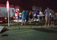 Picos: homem fica gravemente ferido após perder controle de moto em rotatória na BR-316