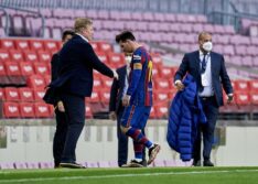 Barcelona anuncia saída de Messi