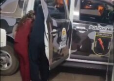 Bebê nasce dentro de viatura da Polícia Militar em Fronteiras