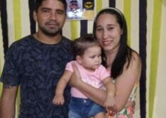 Casal e filha de um ano são mortos dentro de carro no Ceará