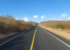 Wellington Dias inaugura a PI 322, que liga Buriti dos Montes a Crateús, nesta segunda-feira (18)