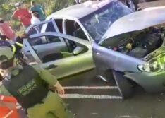 Sete pessoas ficam feridas durante colisão na PI-130