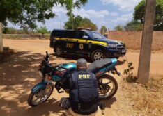 Moto roubada há 21 anos em São Paulo é apreendida pela PRF em Valença do Piauí