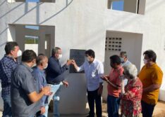Rafael Fonteles e Genival Sales inauguram obras da Agespisa em Picos