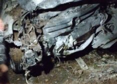 Colisão frontal entre carros deixa uma pessoa morta e duas feridas em Pio IX
