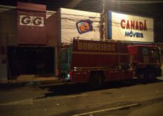 Picos: incêndio atinge loja de roupas