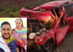 Piauiense morre junto com esposa e bebê em acidente de trânsito