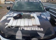 Passageiro de ônibus é preso com 10 kg de maconha no sul do Piauí