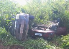 PI: veículos se envolvem em acidente após animal invadir a pista na Rodovia PI-113