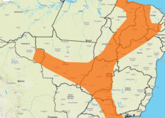 Novo alerta do Inmet destaca perigo de chuvas intensas para 100% dos municípios no estado