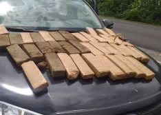 Motorista foge e abandona carro com 127 kg de maconha na PI-113
