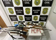 PI: policial militar e mais dois suspeitos são presos em operação contra tráfico de armas