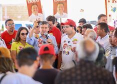 Em Sussuapara, Rafael e Wellington ressaltam obras que beneficiam população