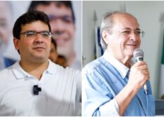 Amostragem: Com apoios, Rafael soma 52,21%; Sílvio 33,85%