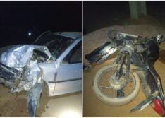 Motociclista morre em Pio IX após colisão frontal com automóvel
