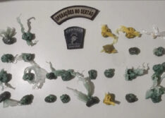 Patrulhamento Rural prende dois homens em posse de 25 invólucros de maconha em Picos