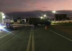 Colisão entre carro e caminhão deixa duas pessoas feridas em Oeiras
