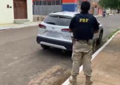 PRF apreende carro clonado na BR 316, em Valença do Piauí