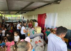Loja Maçônica Rei Salomão promove ação natalina em Curralinho