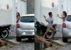 PI: homem é preso por agredir ex-namorada com pedradas e atropelá-la