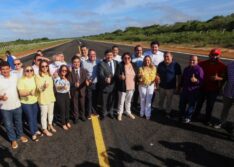Rafael Fonteles inaugura reforma e ampliação do aeroporto de Piripiri