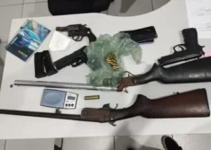 Polícia Militar prende suspeitos de integrar facção com armas, drogas e dinheiro em Água Branca