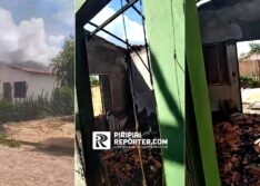 Homem incendia a casa da ex-mulher no Norte do Piauí