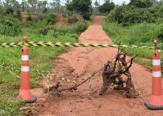 Ponte com risco de desabamento é interditada na zona rural de Picos