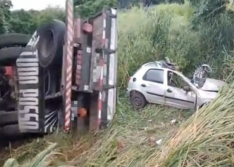 Dois homens morrem e duas pessoas ficam feridas em grave acidente no Piauí