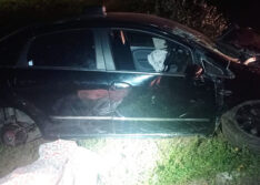 Homem morre em grave acidente com carro na BR-230 em Oeiras