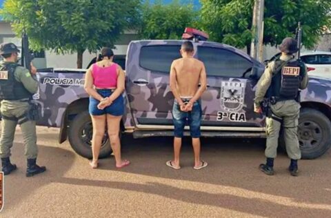 Casal é preso pelo BEPI com maconha em Picos