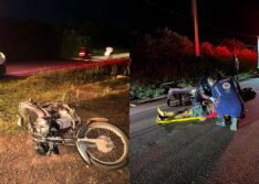 Dois homens sofrem acidente e são encontrados caídos em rodovia no interior de Itainópolis