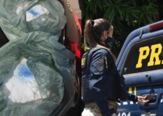 PRF apreende droga avaliada em mais de meio milhão em Floriano