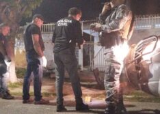 Bandidos matam mulher com três tiros ao tentar assassinar marido dela em Parnaíba