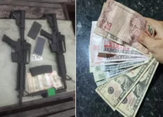 Polícia localiza embarcação com armas de fogo e produtos contrabandeados no litoral do Piauí