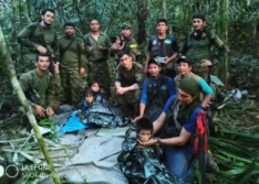 Crianças são achadas vivas na selva 40 dias após queda de avião na Colômbia